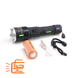چراغ قوه پلیسی زوم دار ، پاوربانک دار SMALL SUN ZY-T291 اسمال سان (اصلی) ,1600 لومن قدرت و ۴۰۰ متر برد نور موثر